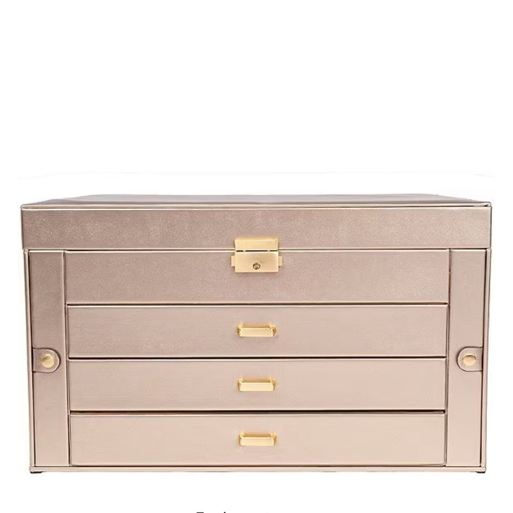 Gemma Layne Ella Jewelry Box In Champagne